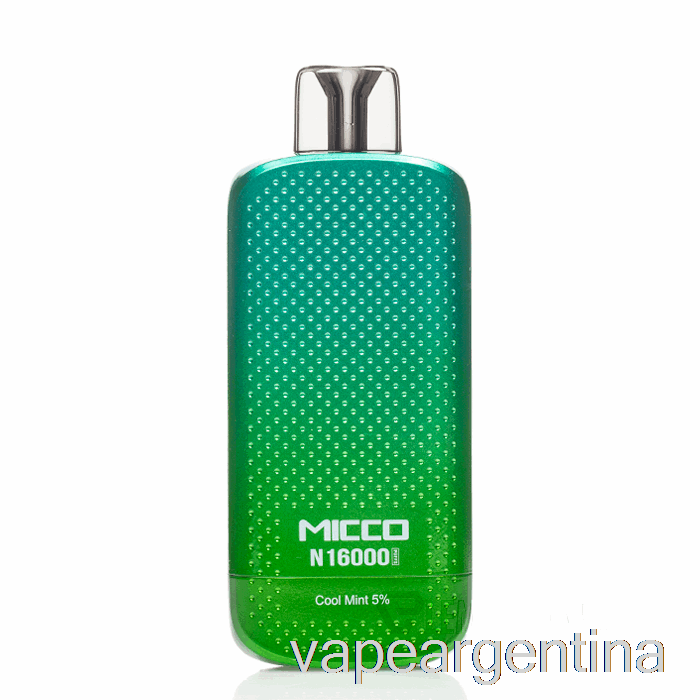 Horizontech Micco N16000 Vape Desechable Cool Mint Argentina